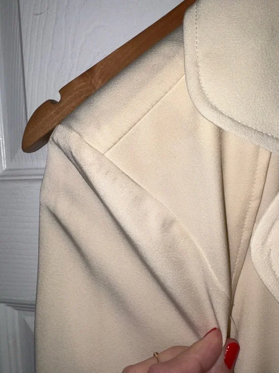 💥SALE💥Vintage City Triangles Ivory Blazer & Pant Suit Set NWT | Size 11 - Picture 4 of 16